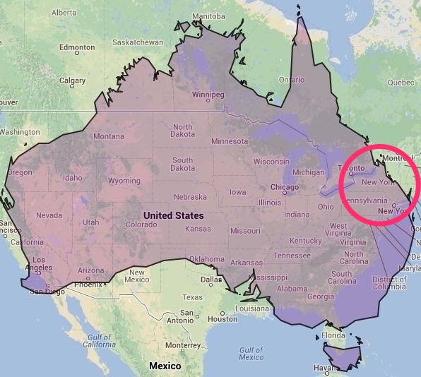 Australia vs. NY + CT